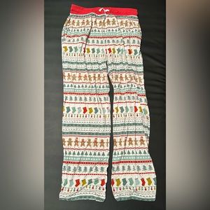 Little Sleepies men’s fair aisle holiday pajama bottoms, Large, worn only once